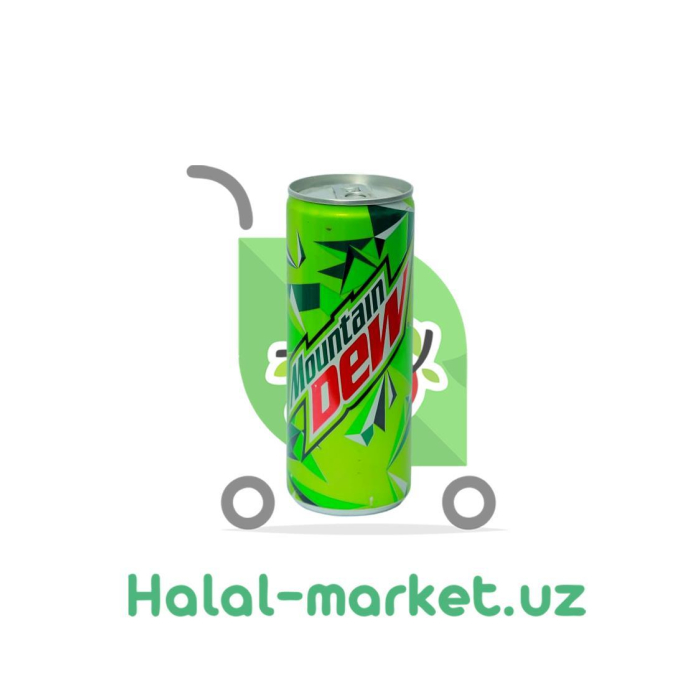 MOUNTAIN DEW 250ml qadoqlangan ichimlik