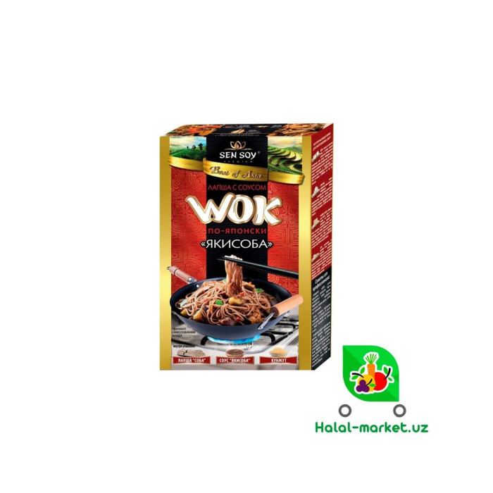 WOK NOODLES Гречневая лапша в якисоба 270г