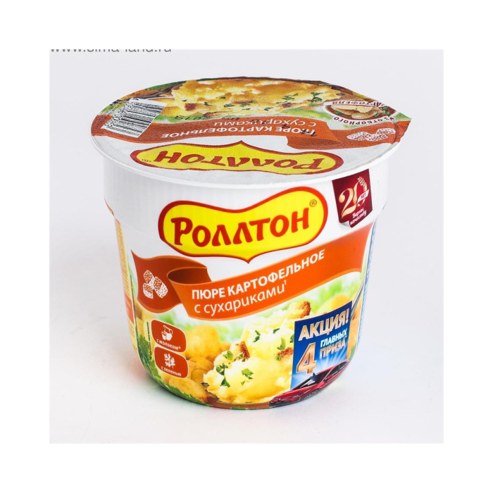ROLLTON пюре 40гр хрустящи крекерлар билан