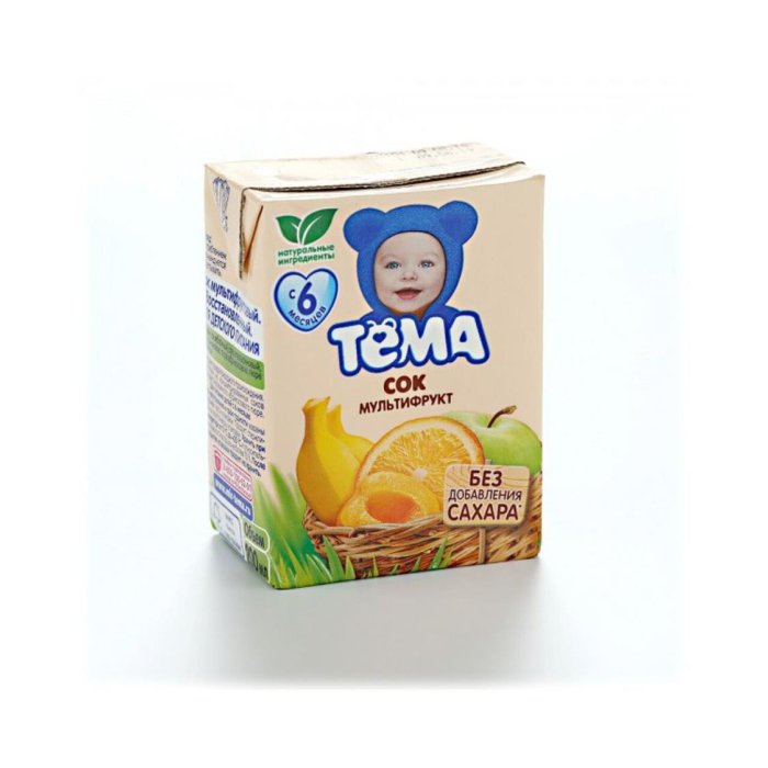 Сок ТЕМА Мультифрукт 200мл