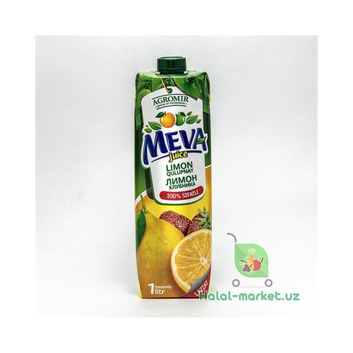 MEVA JUICE Limon Qulupnay 1l