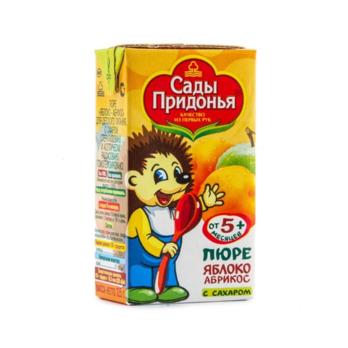 SADY PRIDON'YA Pyure Olma-abrikos 125gr