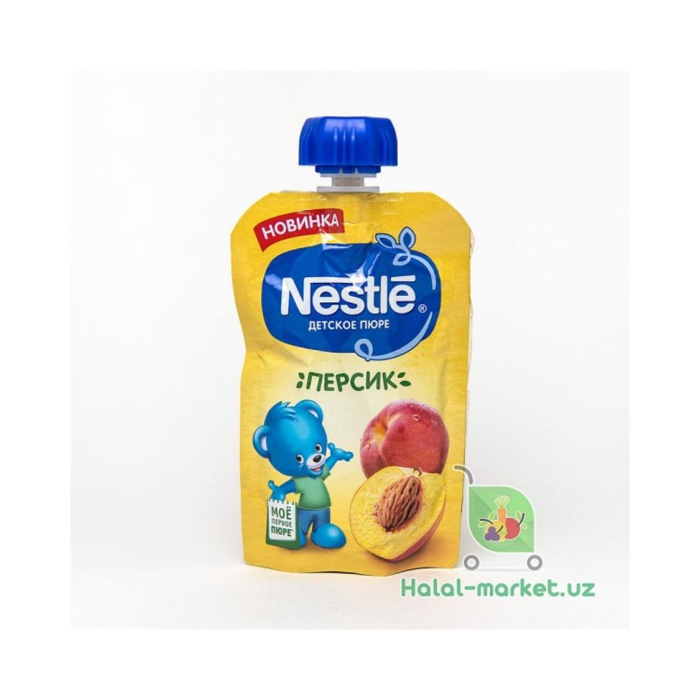 Пюре NESTLE Персик 90гр