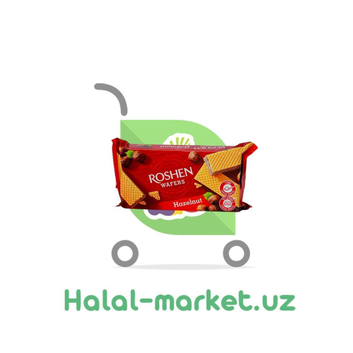 ROSHEN Wafers Hazelnut 72гр