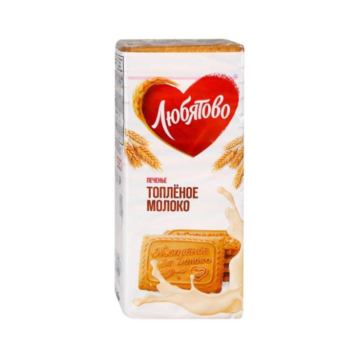LYUBYATOVO Pishiriqlari Qaynatilgan sut 400gr