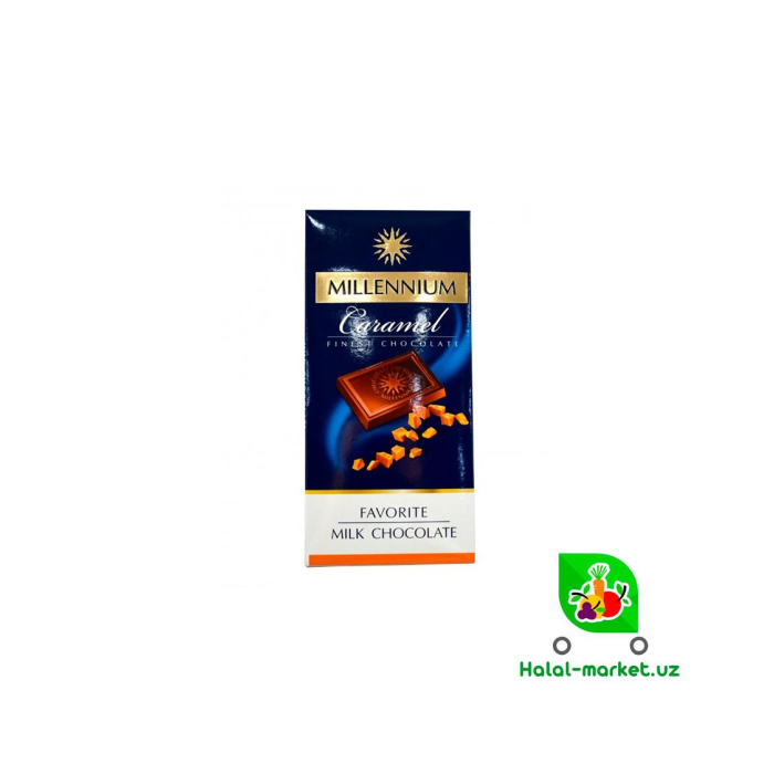 MILLENNIUM Shokolad Karamel 100gr