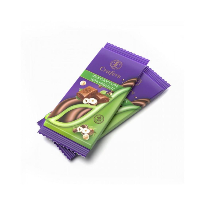 CRAFERS Yong'oq shokoladli plitka 90gr