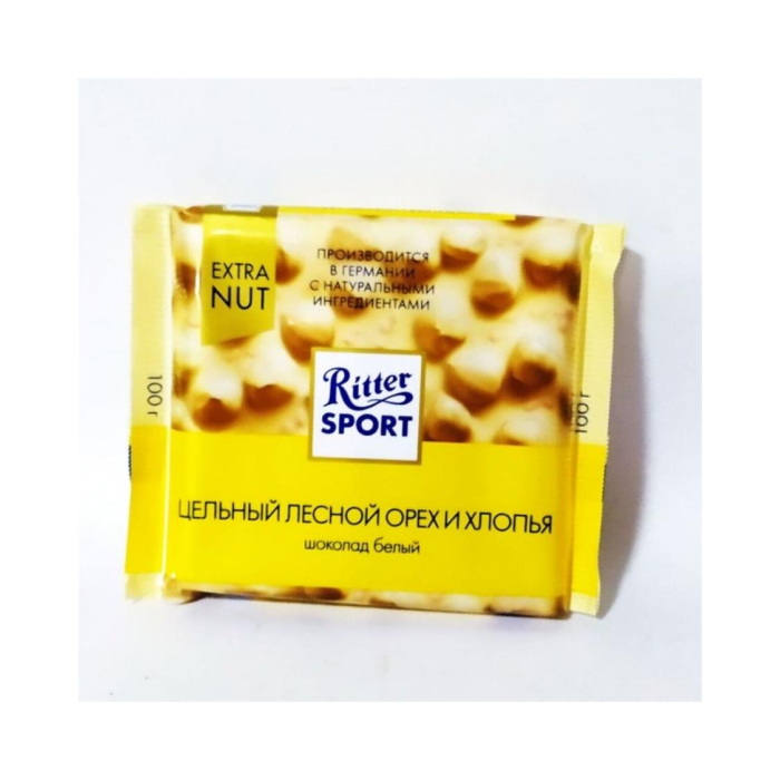 Шоколад RITTER SPORT Молочный лесьной орех 100гр