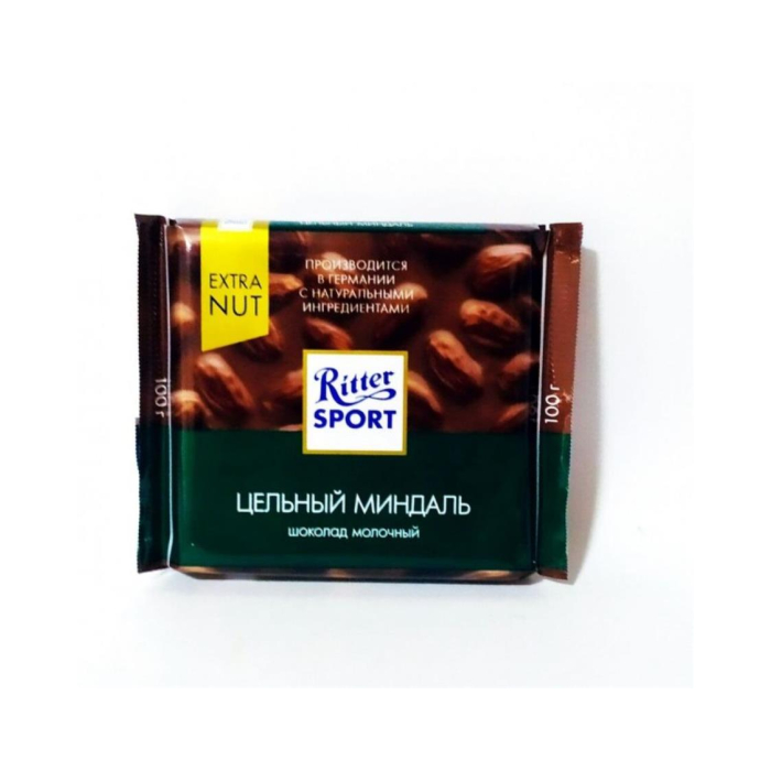 RITTER SPORT Shokolad To'liq bodom 100gr