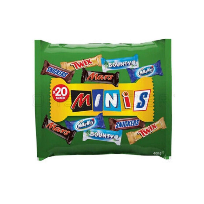 MINI Mars/Twix/Snickers/Bounty 400гр