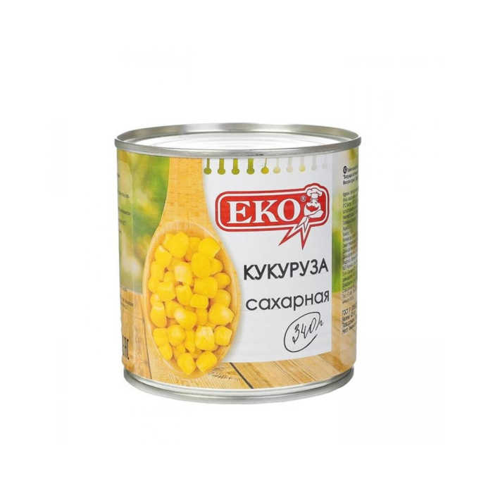 Кукуруза сахарная ЭКО 340гр