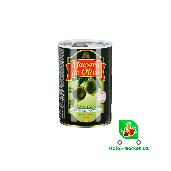 Оливки MAESTRO DE OLIVA без кост. 370мл