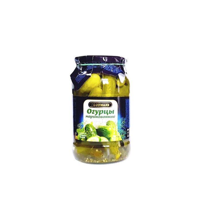Огурцы маринованные FOODMAX 720мл