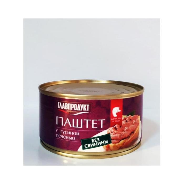 G'oz qovurg'asi bilan GLAAVPRODUKT pate 315gr