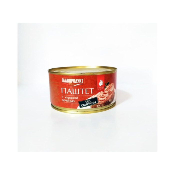 GLAVPRODUKT pate tovuq jigarli 315gr