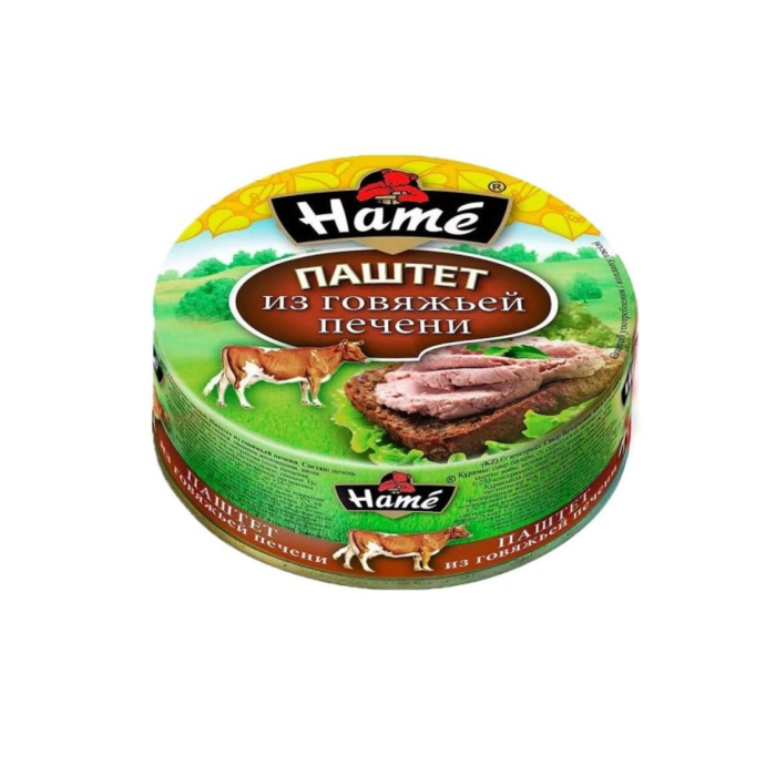 Паштет HAME С Говяжей печенью 250гр