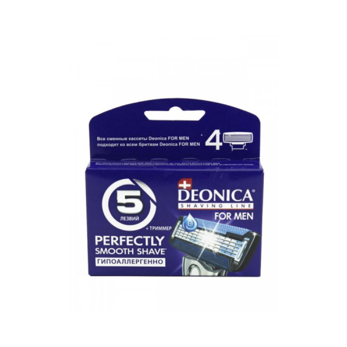 Лезвия-5 DEONICA for men