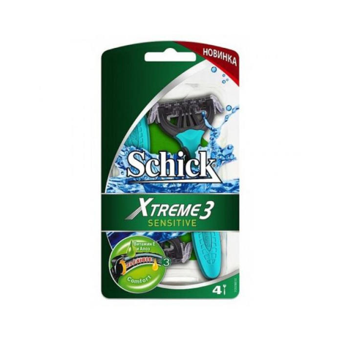Станок одноразовый SCHICK XTREME 3 GREEN