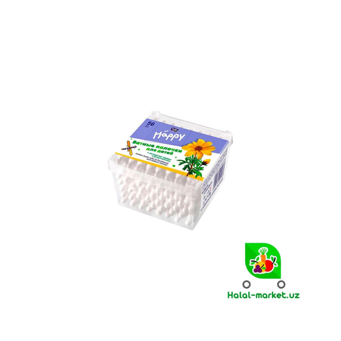BELLA BABY bolalar uchun paxta tamponlari 56 dona