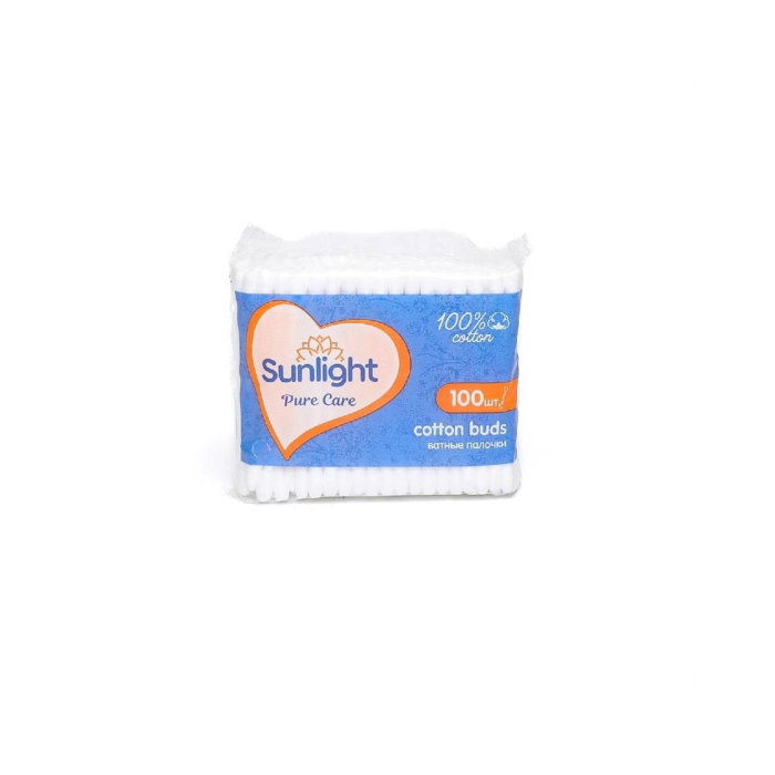 SUNLIGHT 100 dona paxta disklari