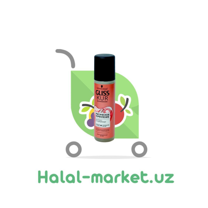 GLISS KUR Sochlar uchun maska Sehrli mustahkamlash 300ml