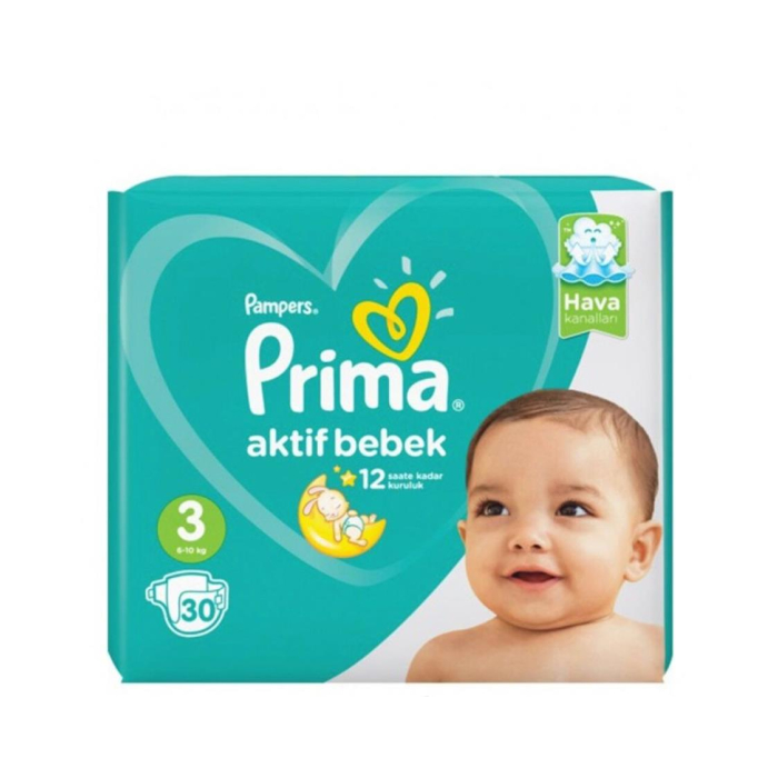 PRIMA MINI (3) 30 dona pampers