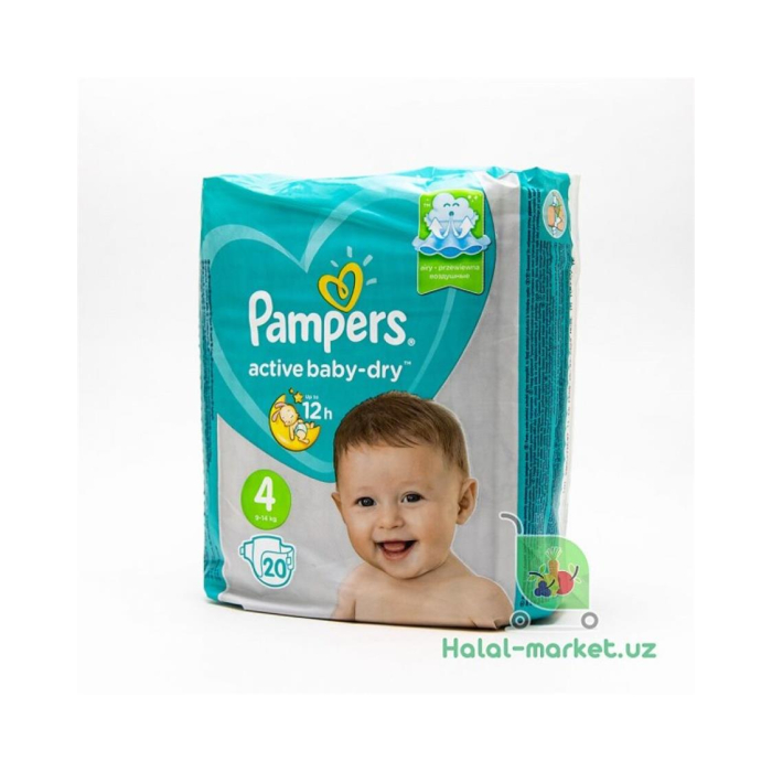 PAMPERS ACTIVE BABY DRY 4/20 pampers