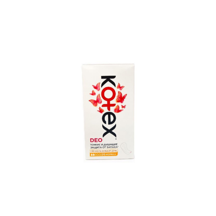 Ежедневки KOTEX NORMAL DEO 20шт