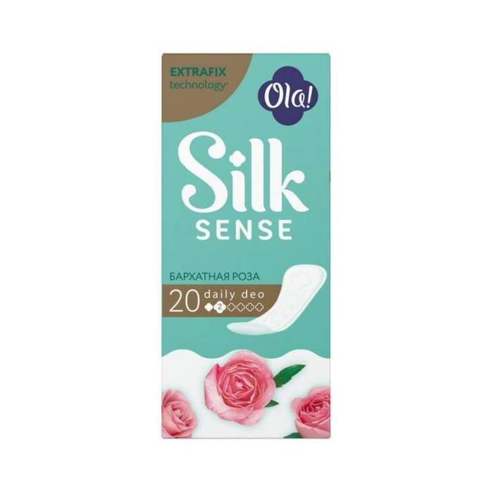 Ежедневки OLA Silk Бархатная роза 20шт