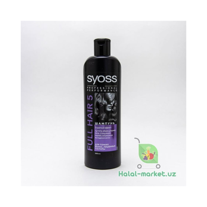 SYOSS Full Hair 5 500МЛ shampun