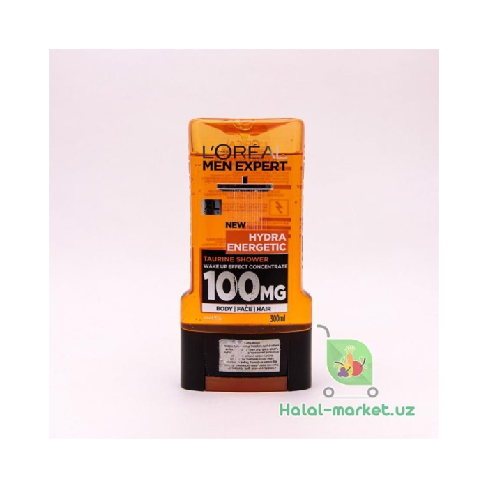 LO'REAL Hydra Energetic 300МЛ uchun dush gel