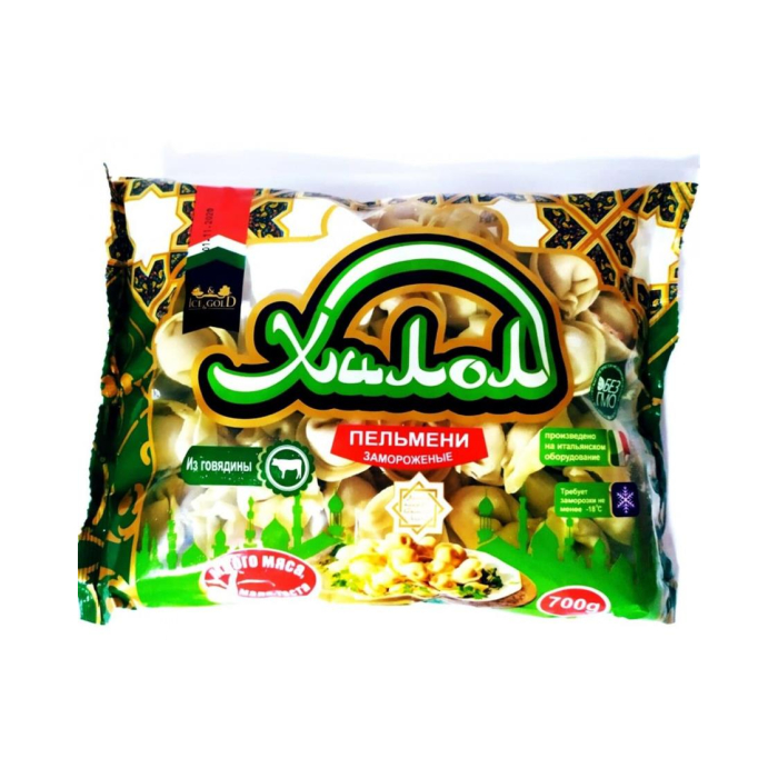 Пельмени из мясо говядины HILOL 700гр