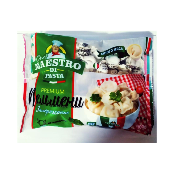 MAESTRO 700гр mol go'shtli pel'menlar