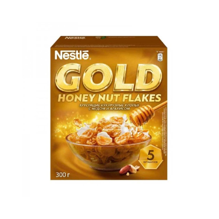 Хлопья с мёдом NESTLE GOLD 300гр