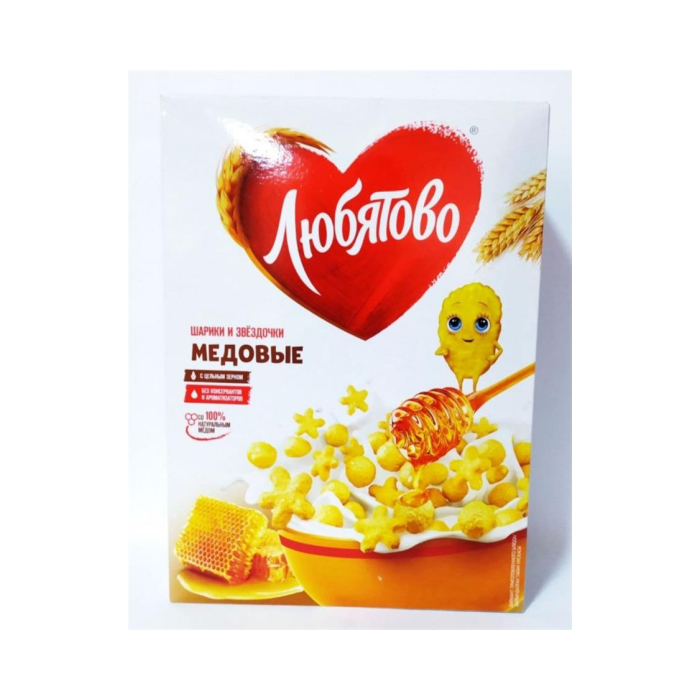 Медовые шарики звездочки в коробке 200гр