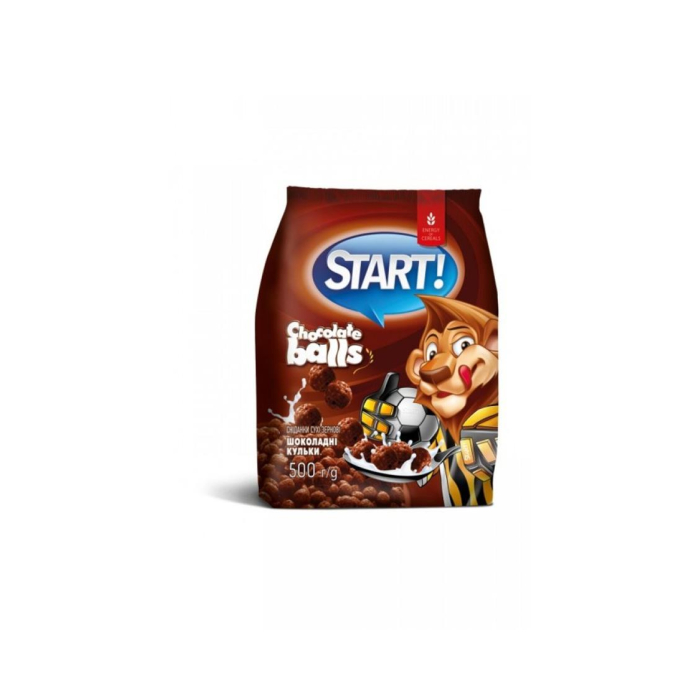 Tayyor nonushta START sharliklar bilan kakao 500gr
