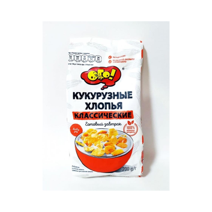 Ogo Makkajo'xori flakonalari klassik 200gr