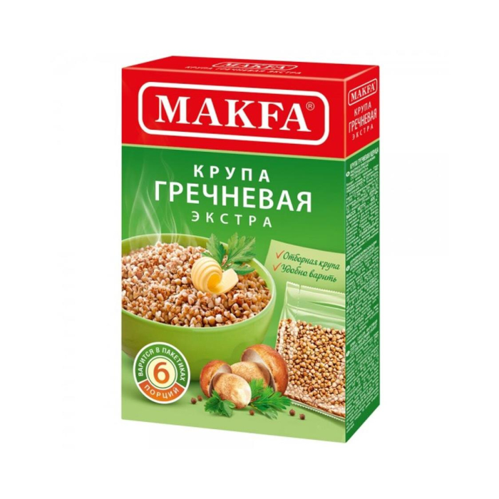 Крупа MAKFA Гречневая Экстра 533гр