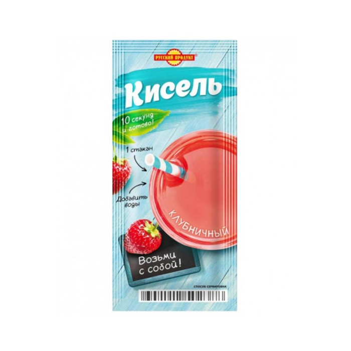 Кисель Русский Продукт Клубничный 25гр