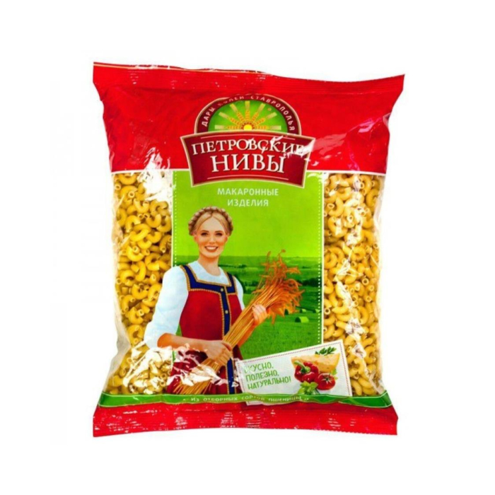 Макароны Петровские Нивы Рожки 450гр