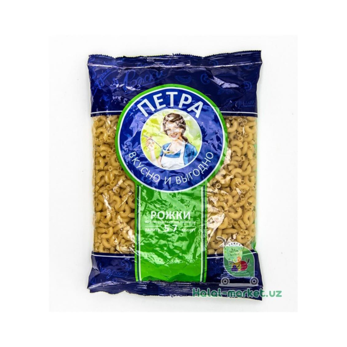 Макароны ПЕТРА Рожки 400гр