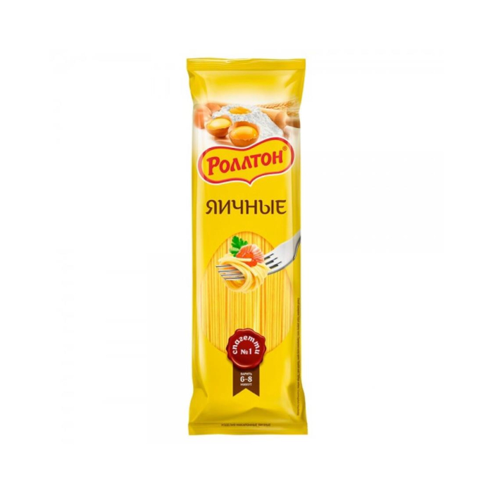 Макароны РОЛЛТОН Спагетти (яичная) 400гр