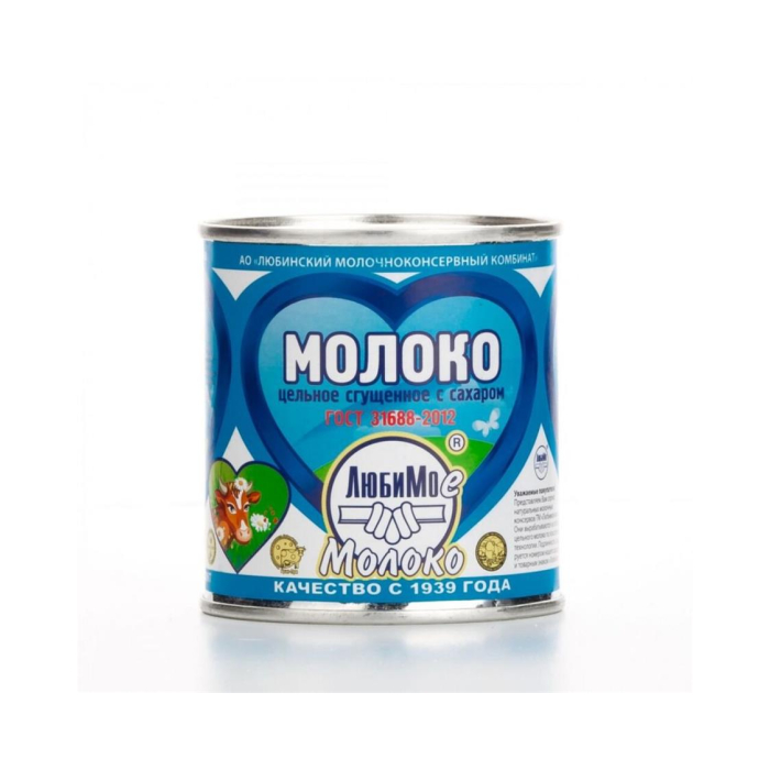 Сгущ. молоко ЛЮБИМОЕ 8,5% 380гр