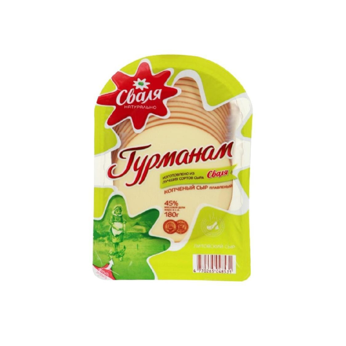 Сыр Гурманам Сваля нарезка 180гр