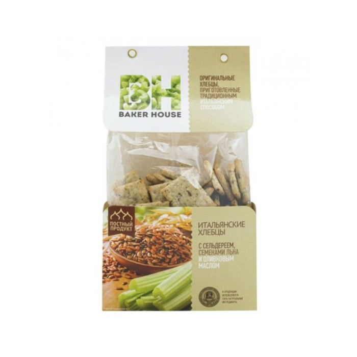 BAKER HOUSE qovoq urug'lari bilan 250gr non qovoqlari