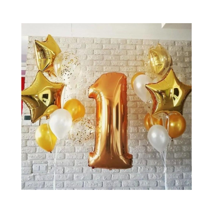 Shariklar 5 BALLONS HAPPY PARTY