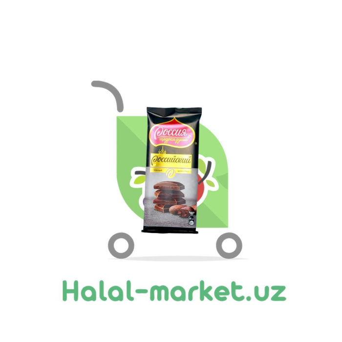 Shokolad ROSSIA Qora 90gr