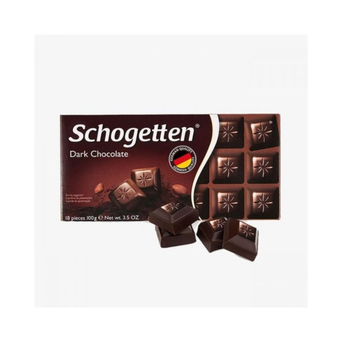 SCHOGETTEN DARK CARAMEL 100гр shokoladli plitka