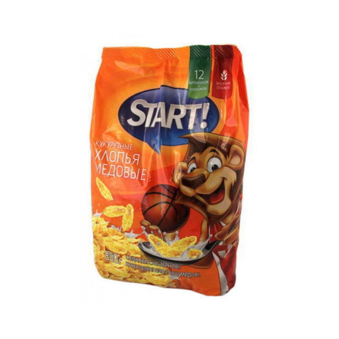 Tayyor nonushta START makkajo'xori flakoni 850gr