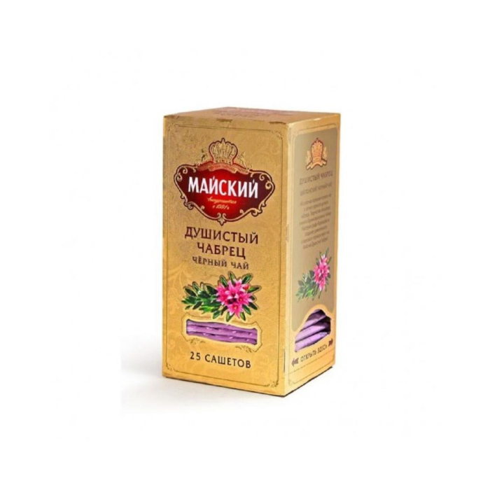 Qora choy Mayiskiy Dushistiy chabrец 50gr